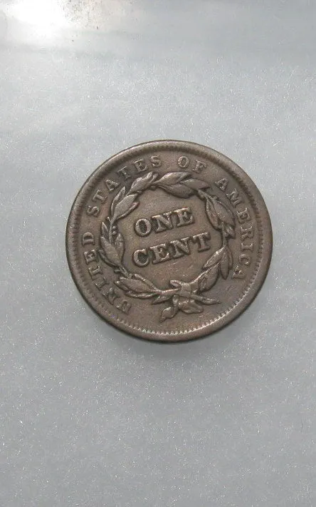 1841 Large Cent VF-20