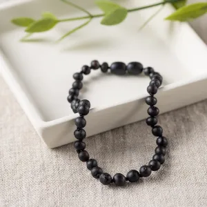 Adults | Raw Cherry Baltic Amber Anklet