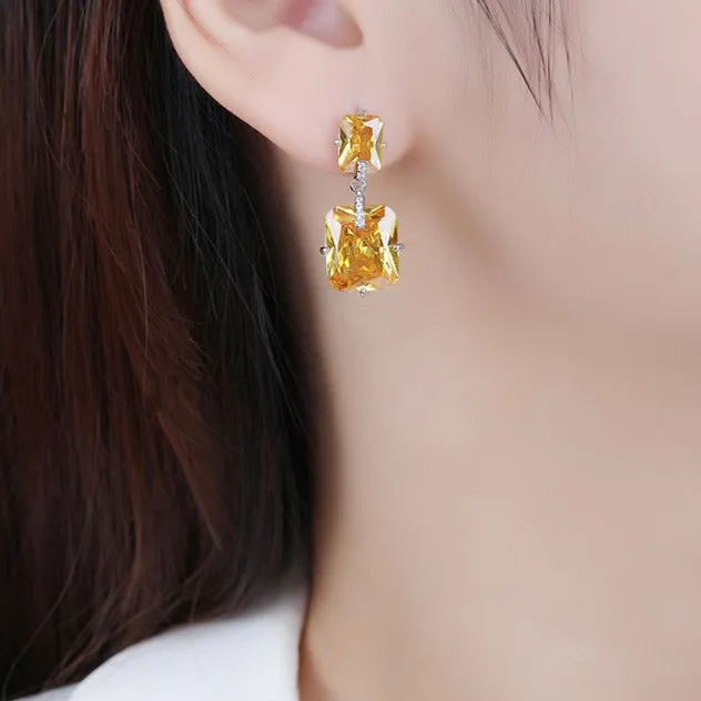 Amber Earrings