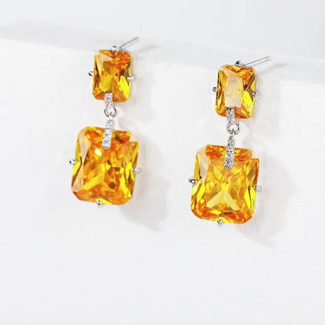 Amber Earrings