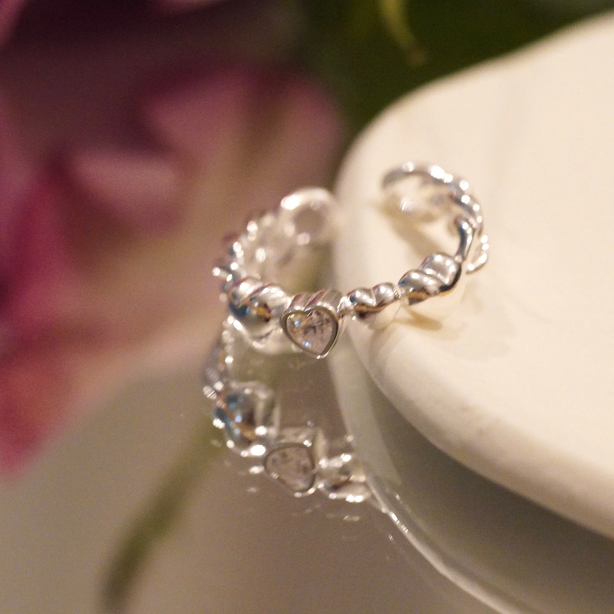 Andrea Heart Ring
