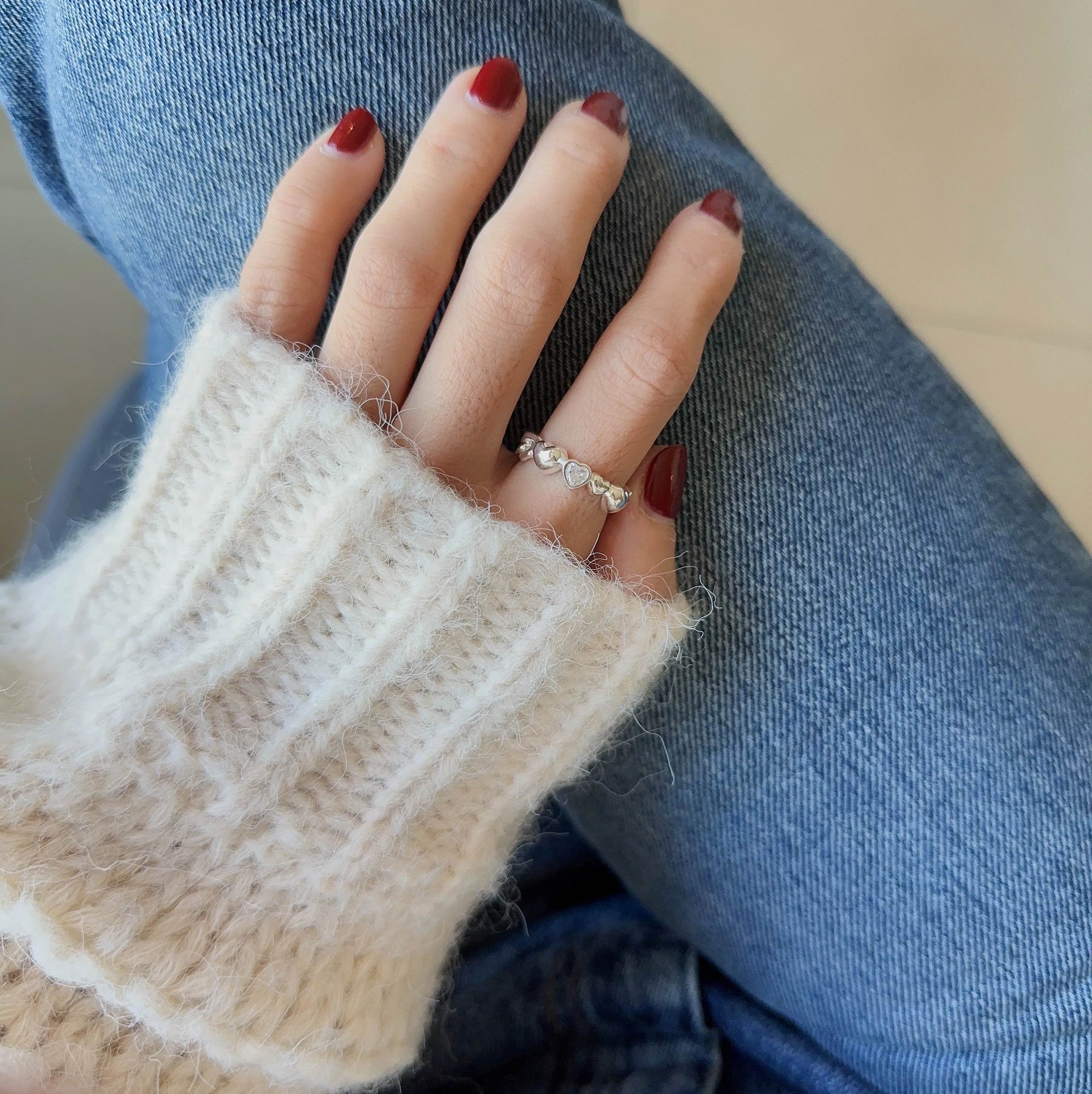 Andrea Heart Ring