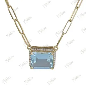 Aquamarine Necklace