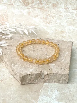 Citrine Bracelet 6mm