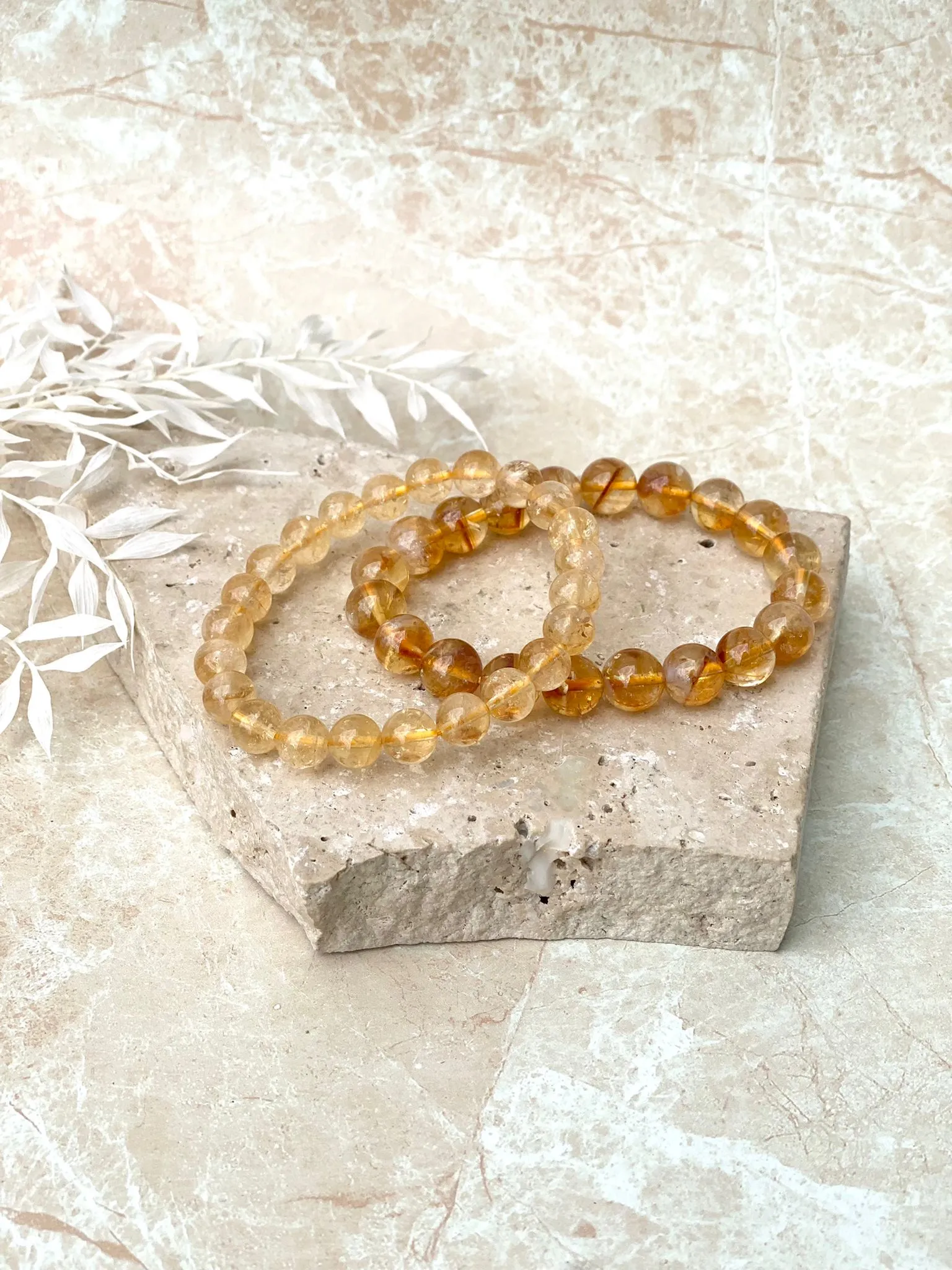 Citrine Bracelet 6mm