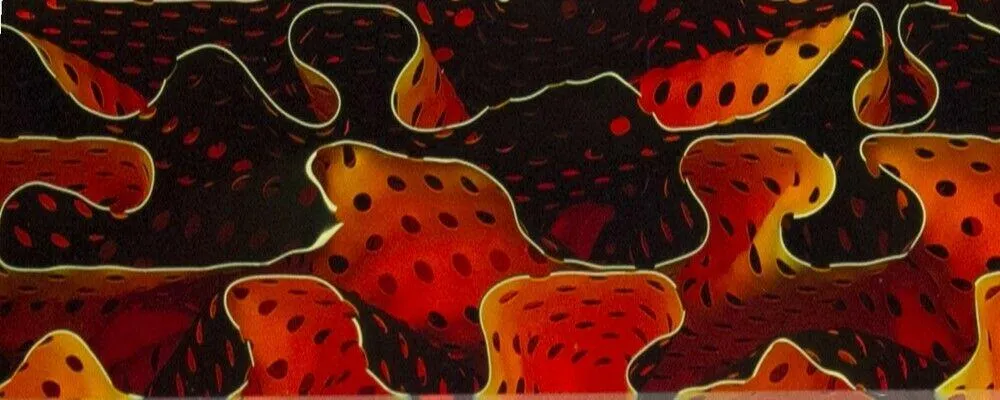Citrine Water Mesh BTW29GC Acrylic (1 pc) Game Call 1 1/2"sq x 6" Citrine Water Mesh BTW29GC