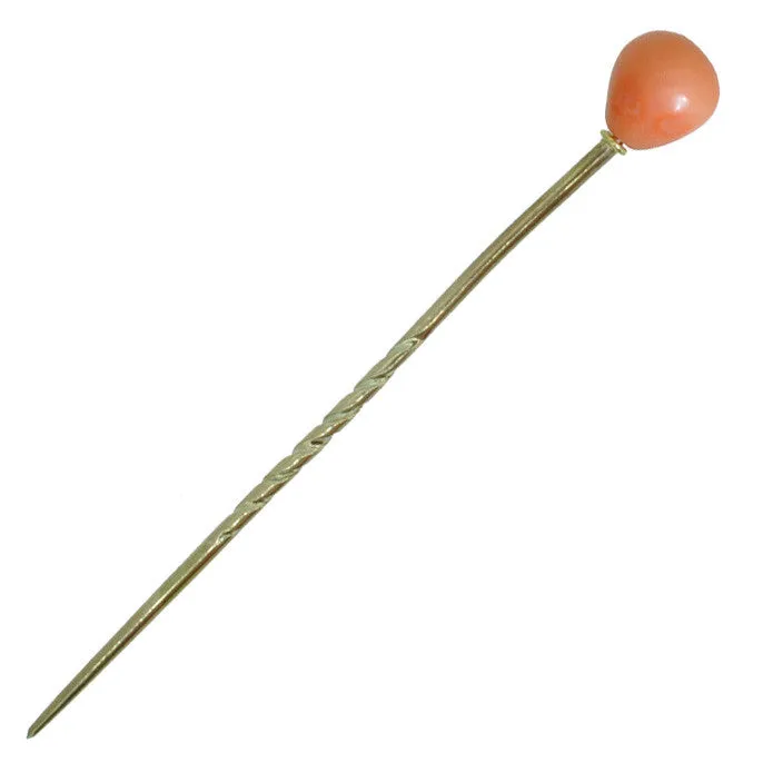 Coral Tie Pin