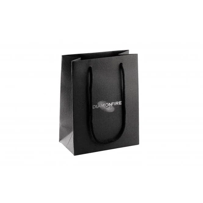 Cubic Zirconia Hoop With Pearl Drop Earrings E5898