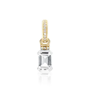 Emerald Cut Charm