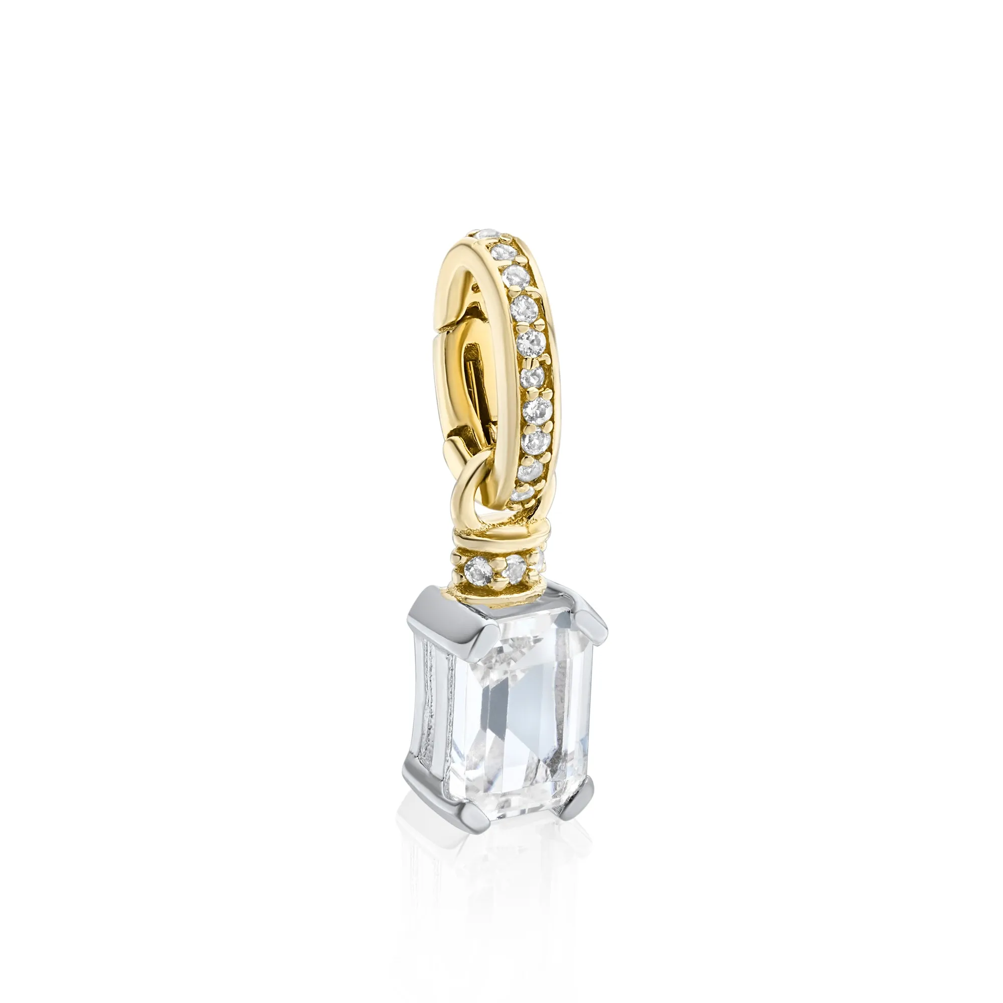Emerald Cut Charm