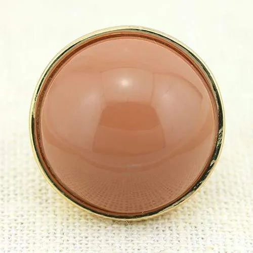 EXQUISITE ! 18K GOLD PLATED FASHION GERMAN SILVER RING