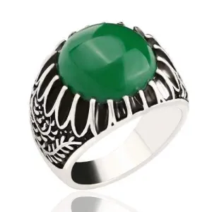 EXQUISITE ! 18K GOLD PLATED GERMAN SILVER RING