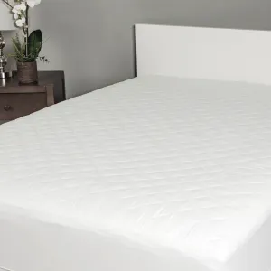 Exquisite Hotel Collection 190 Thread Count, Waterproof Mattress Pad / Full Size