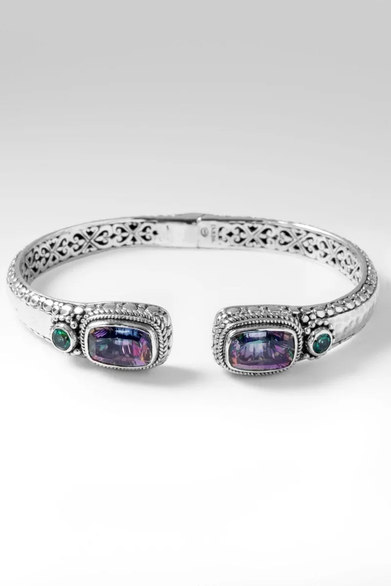 Glorious Day Tip-to-Tip Bracelet™ in Dragon Wings™ Mystic Quartz