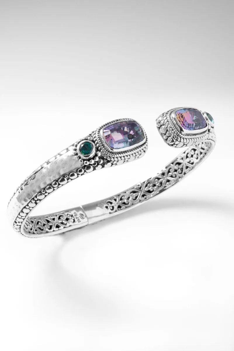 Glorious Day Tip-to-Tip Bracelet™ in Dragon Wings™ Mystic Quartz
