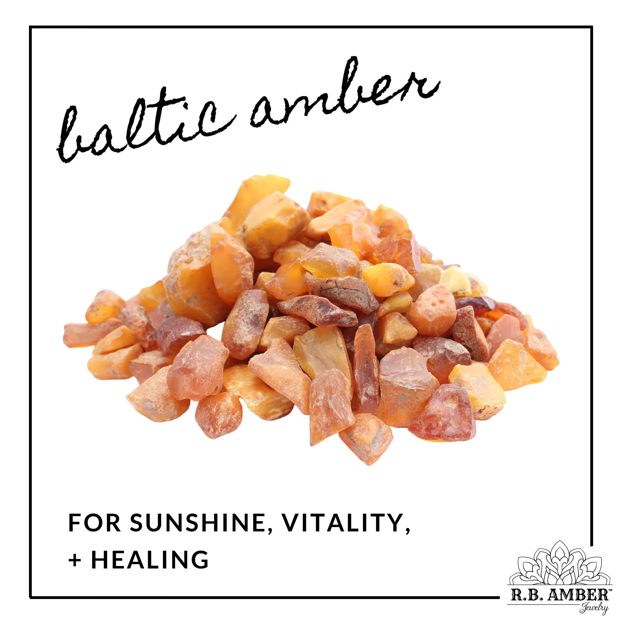 Kids | Raw Ombre Baltic Amber Necklace