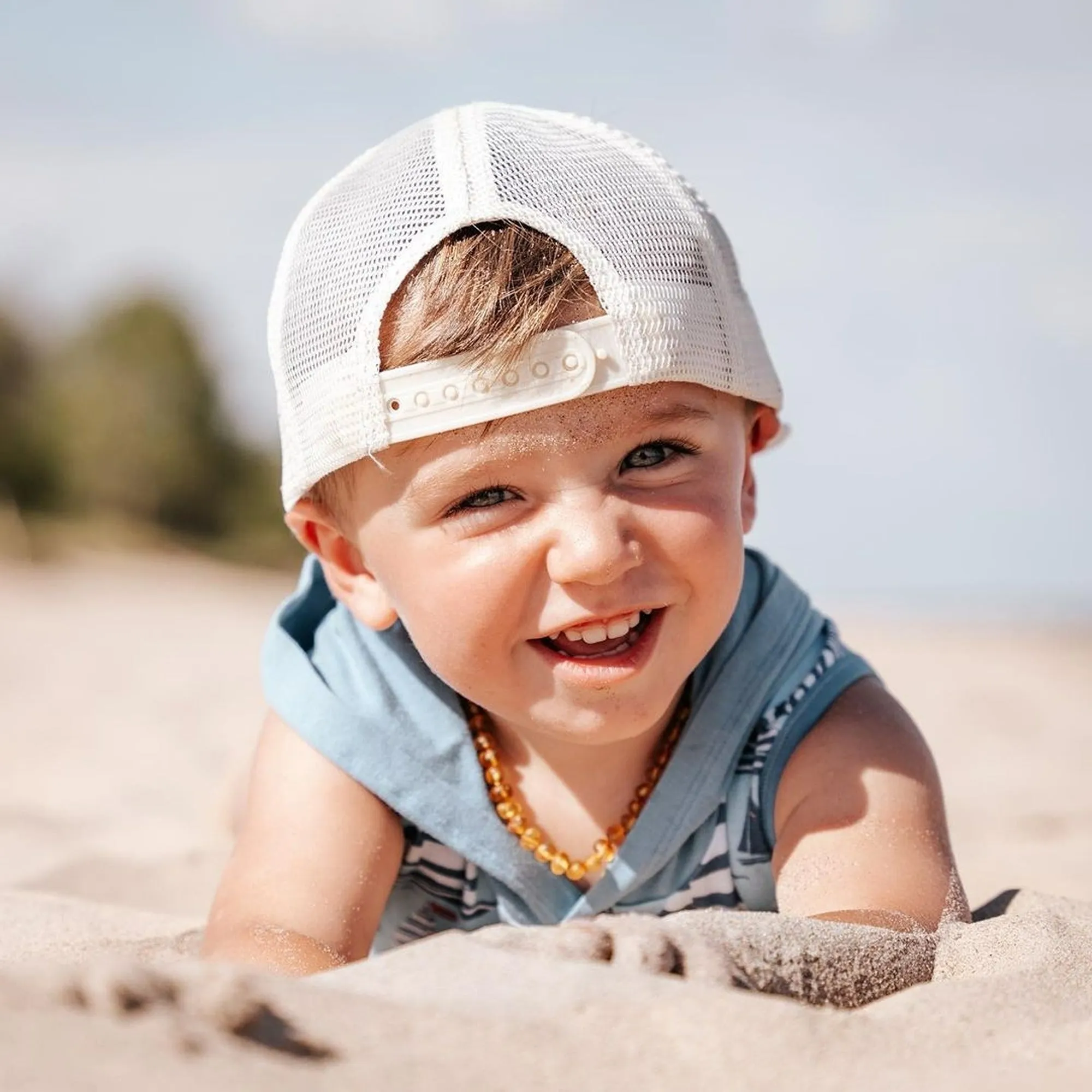 Kids | Raw Ombre Baltic Amber Necklace