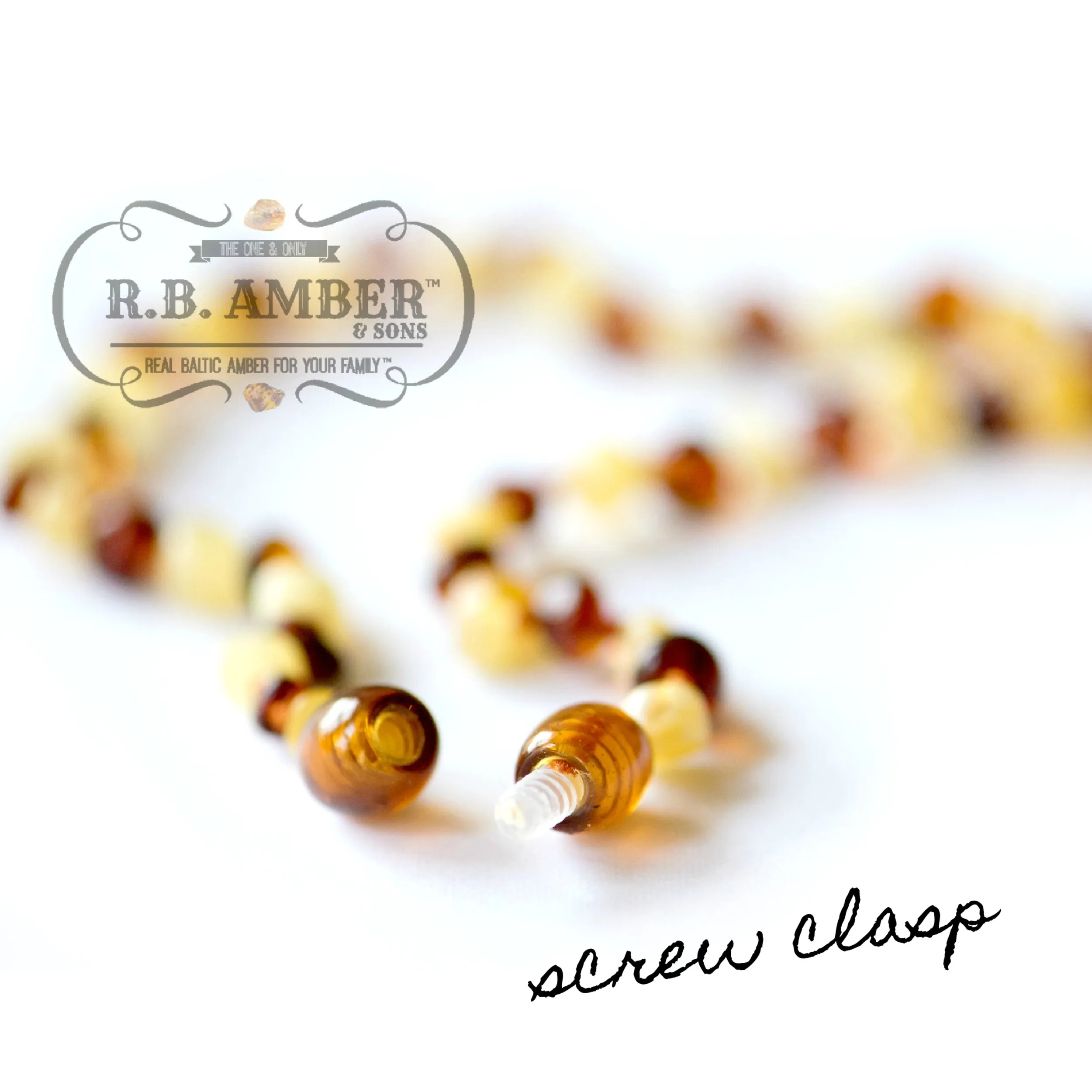Kids | Raw Ombre Baltic Amber Necklace