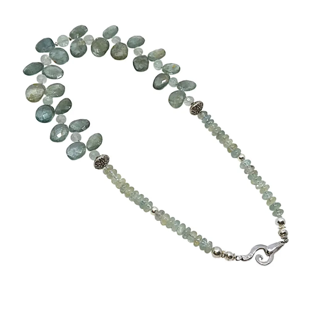 Moss Aquamarine Necklace