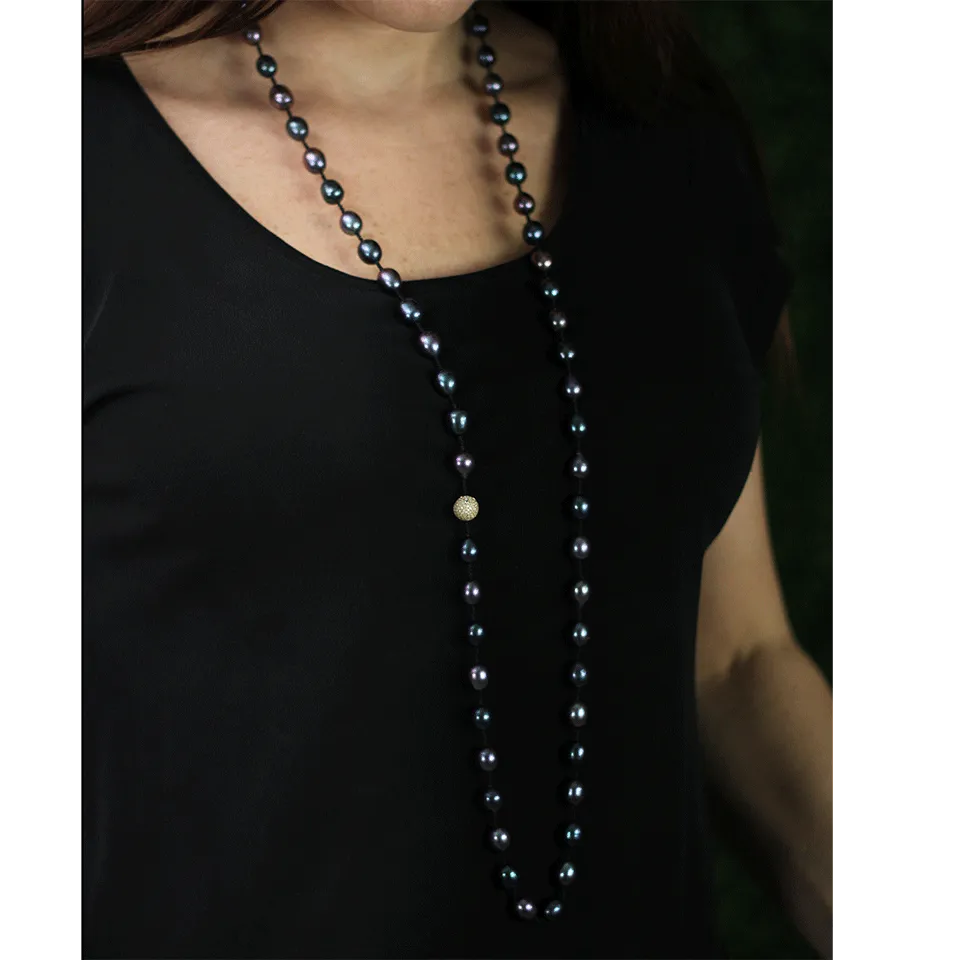 Peacock Freshwater Pearl Necklace