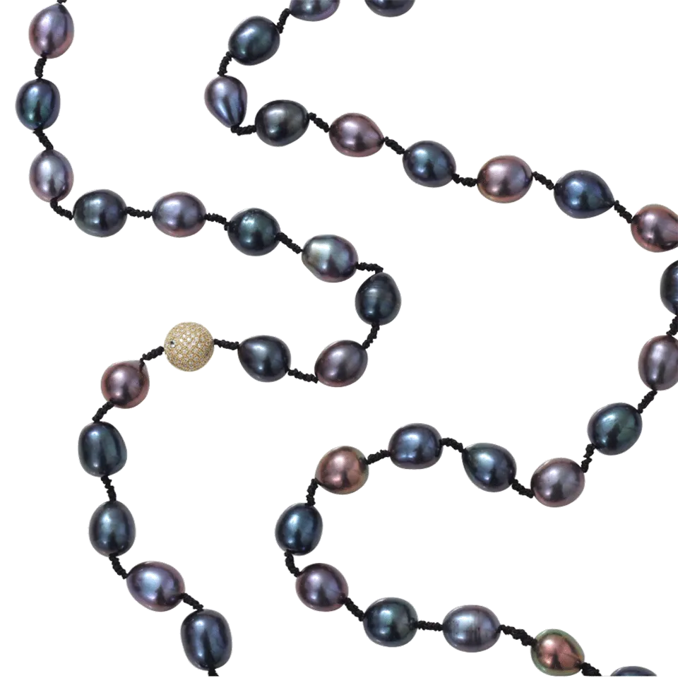 Peacock Freshwater Pearl Necklace