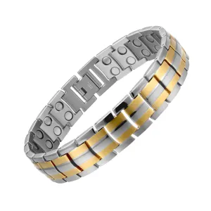 Titanium Dual Colored Magnetic Bracelet