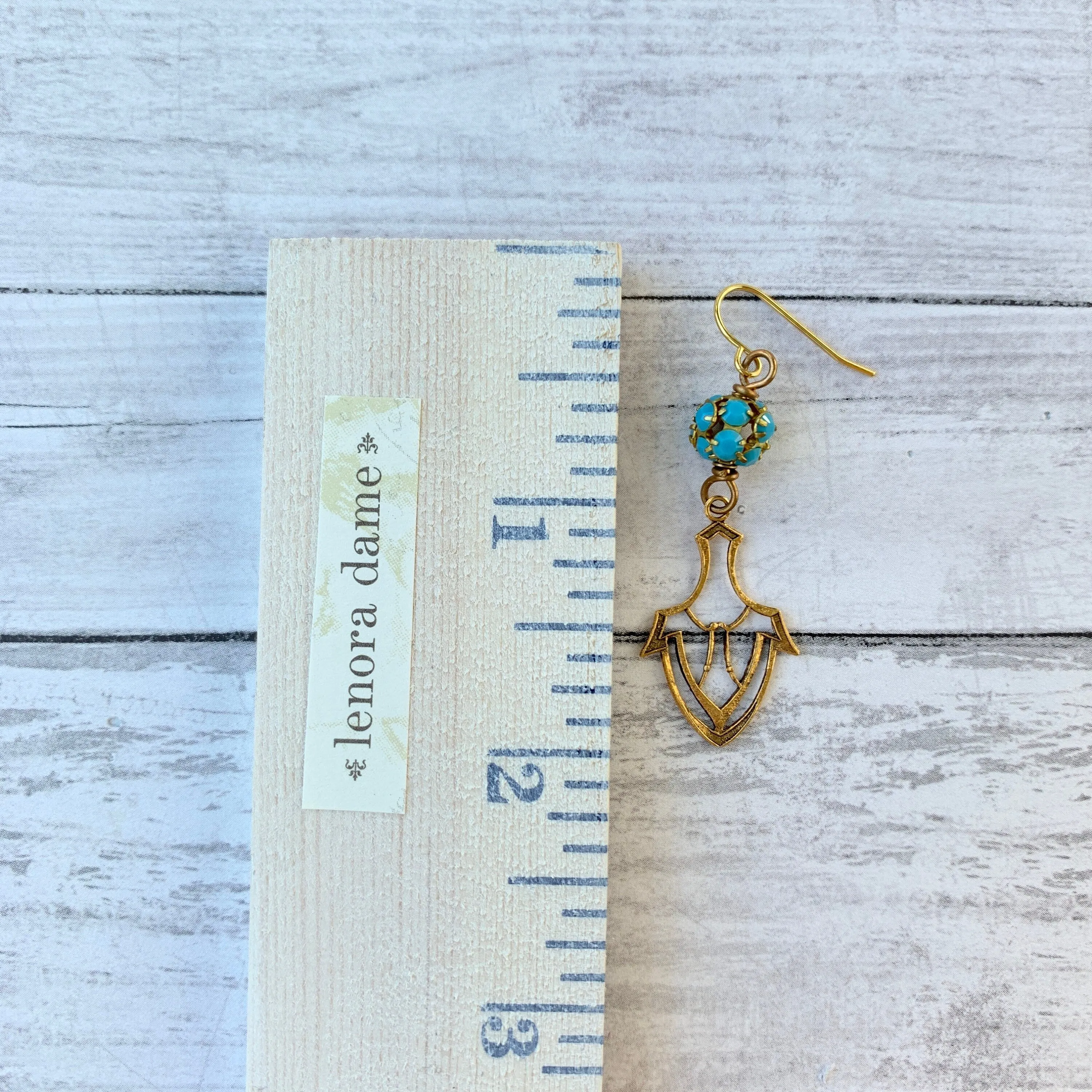 Turquoise Dangle Earrings