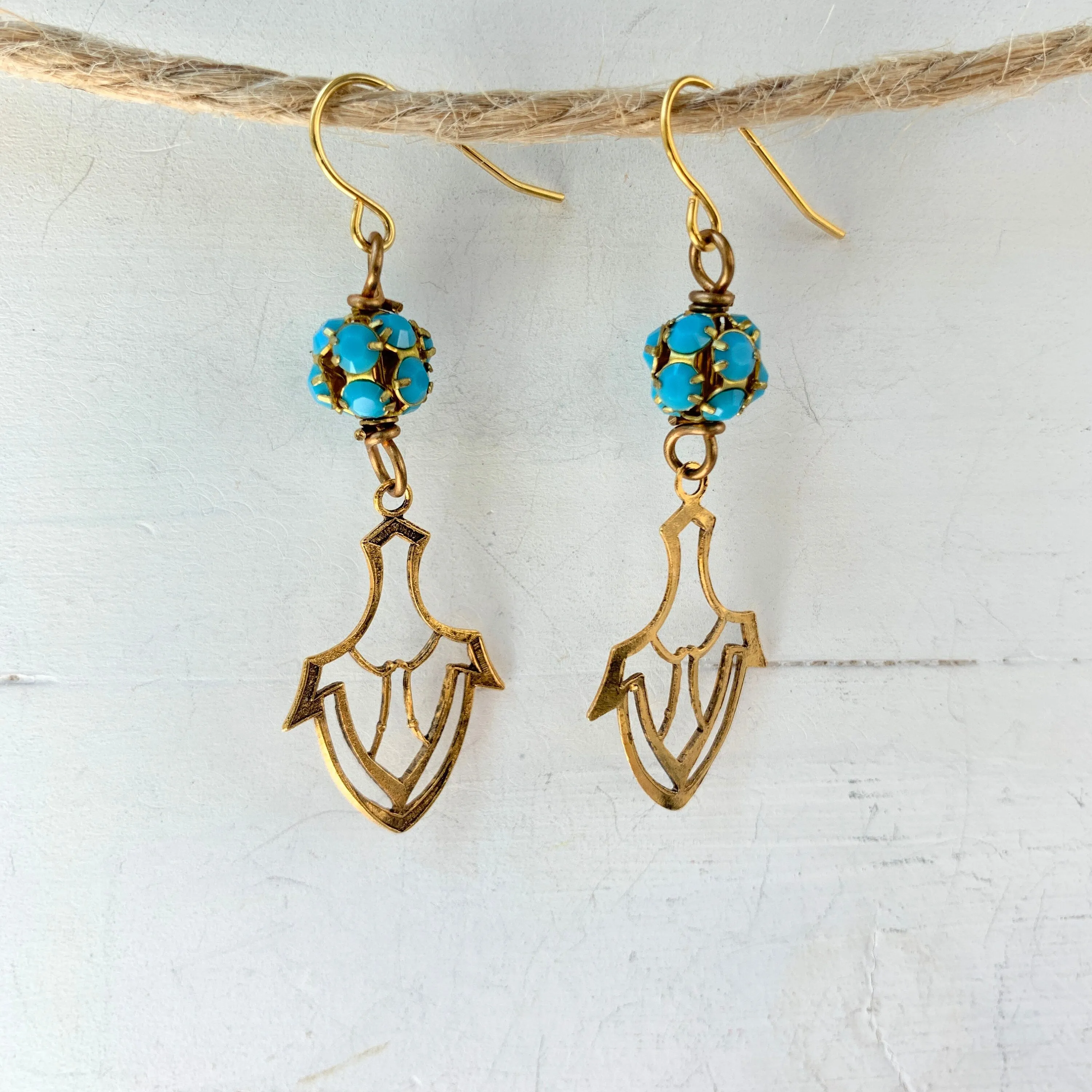 Turquoise Dangle Earrings