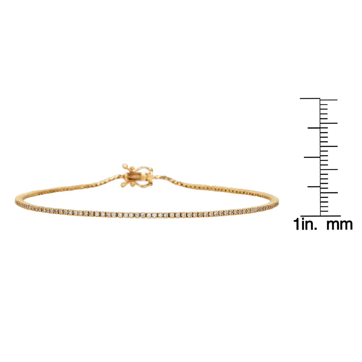 White Diamond Tennis Bracelet